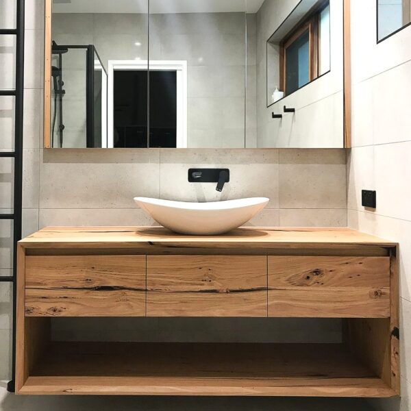 Badkamermeubel op maat gemaakt