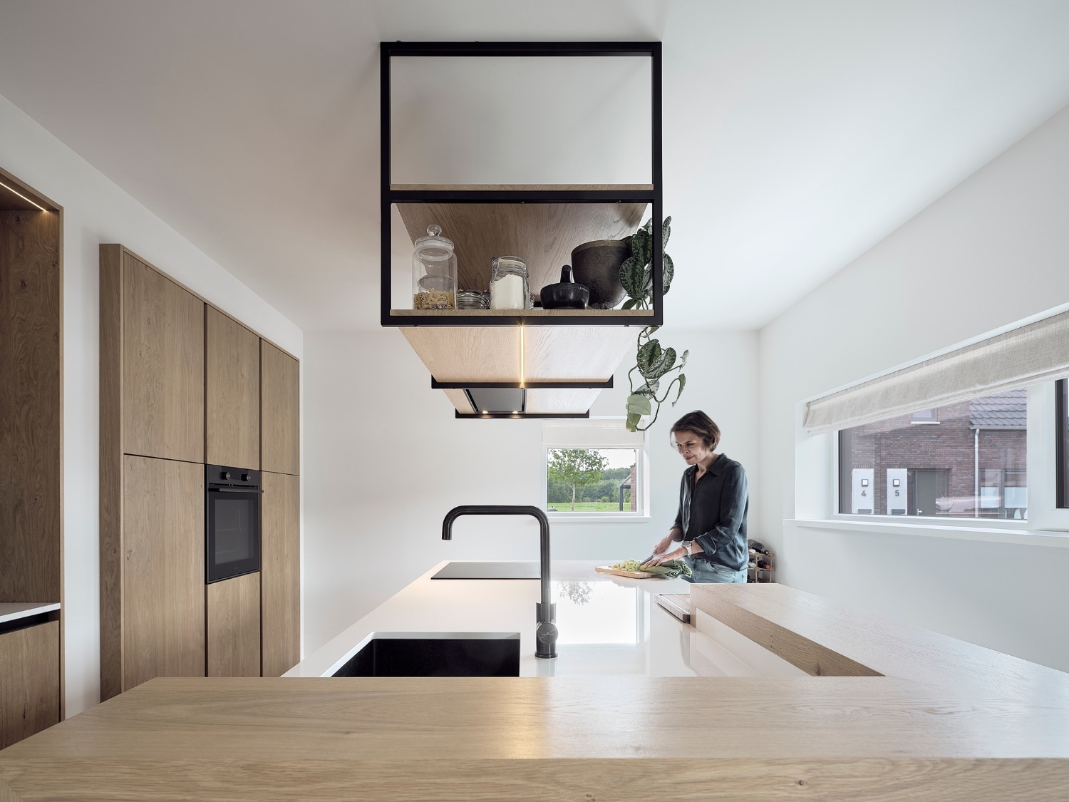 Moderne keuken in Oude Mirdum