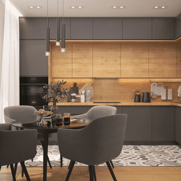 Wandkast op maat woonkamer